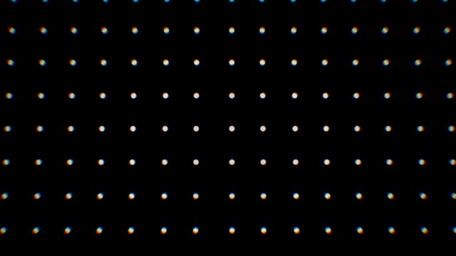 Camera with strong chromatic aberration